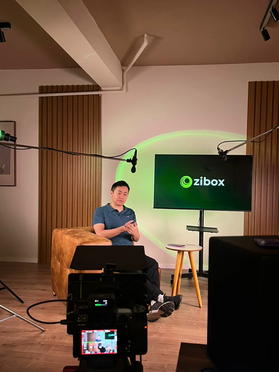 Estúdio Zibox — bastidores 3