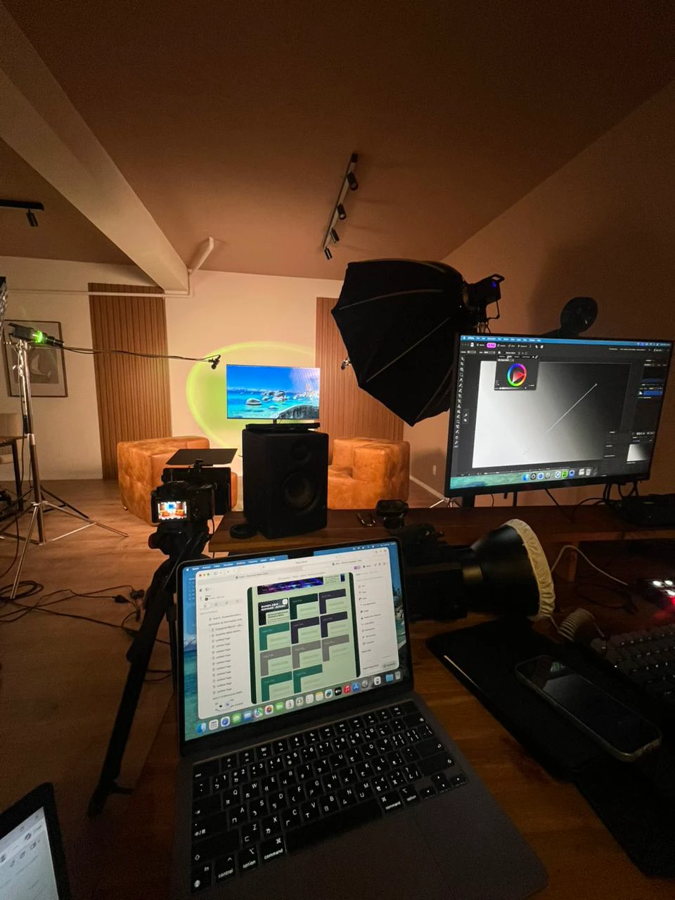 Estúdio Zibox — bastidores 4